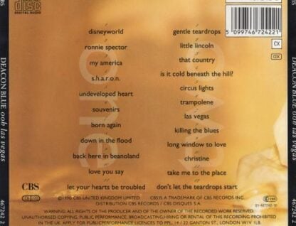 Ooh Las Vegas:Deacon Blue - Image 2