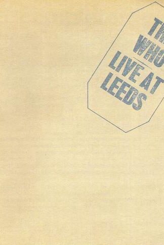 Live At Leeds:The Who
