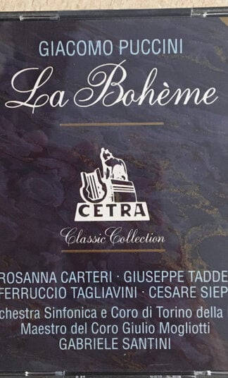 Giacomo Puccini - Rosanna Carteri, Giuseppe Taddei, Ferruccio Tagliavini, Cesare Siepi . Gabriele Santini (2), Orchestra Sinfonica Di Torino Della RAI, Coro Di Torino Della RAI-0