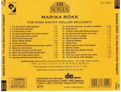 Fuer Eine Nacht Voller:Marika Roekk - Image 2