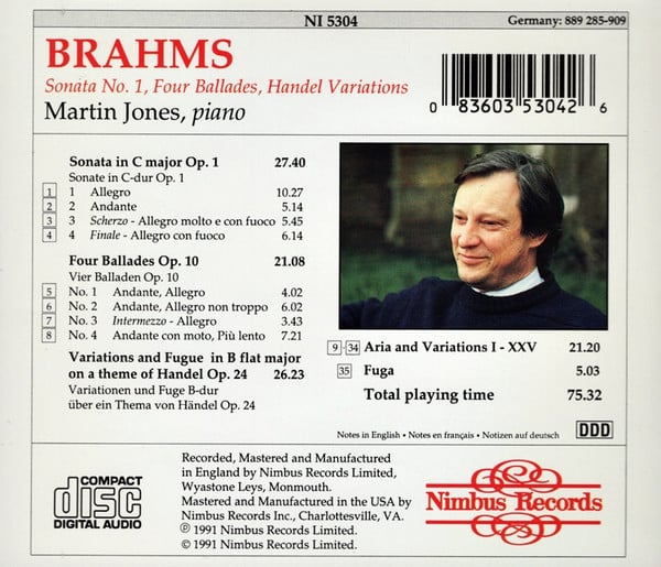 Johannes Brahms, Martin Jones (3)-1