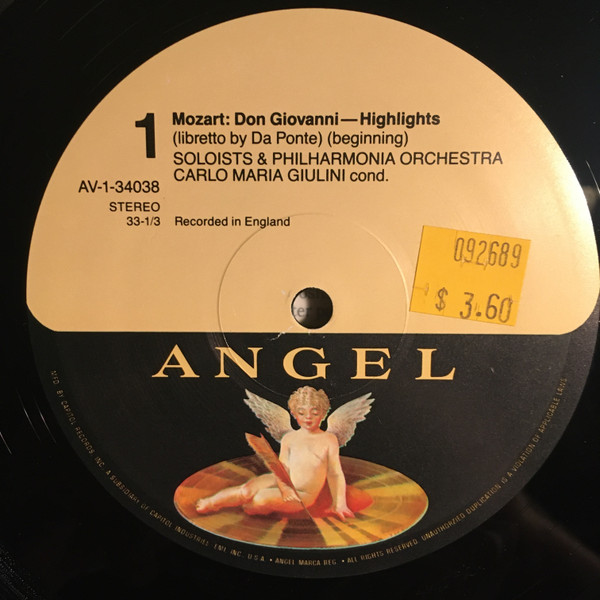 Wolfgang Amadeus Mozart, Elisabeth Schwarzkopf, Joan Sutherland, Eberhard Wächter, Graziella Sciutti, Luigi Alva, Giuseppe Taddei, Philharmonia Orchestra, Carlo Maria Giulini-2