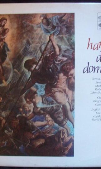 Dixit Dominus LP (UK):Georg Friedrich Händel