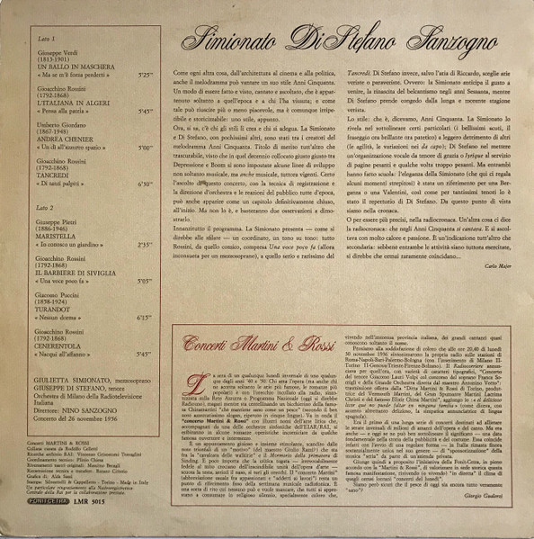 Giulietta Simionato, Giuseppe di Stefano, Nino Sanzogno-1