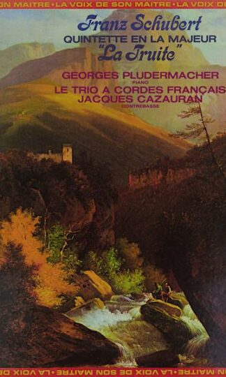Quintette En La Majeur "La Truite" LP (FRA 1978):Franz Schubert