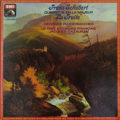 Quintette En La Majeur "La Truite" LP (FRA 1978):Franz Schubert