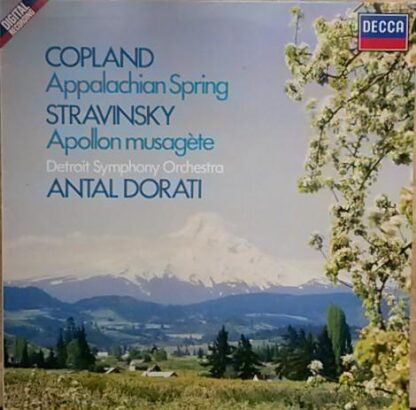Appalachian Spring / Apollon Musagete LP (EU 1986):Antal Dorati