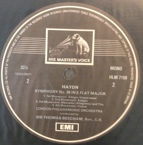 Sir Thomas Beecham, Joseph Haydn, Ludwig van Beethoven, London Philharmonic Orchestra-4