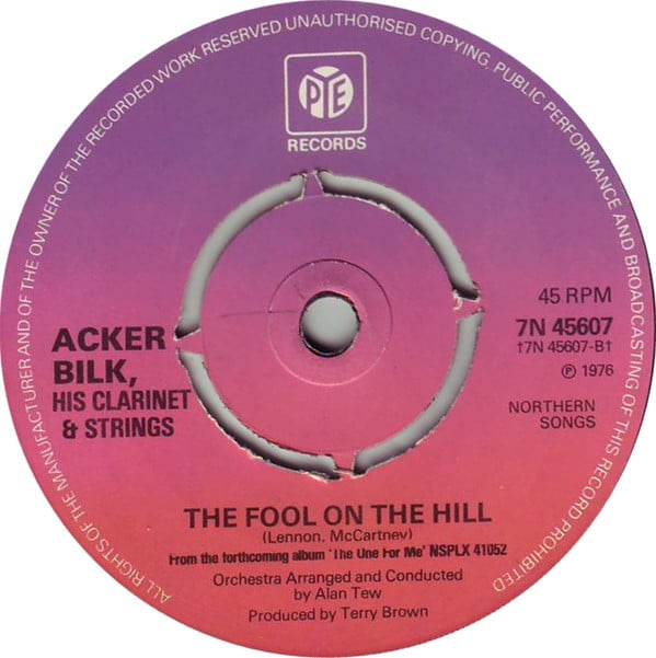 Acker Bilk His Clarinet And Strings-1
