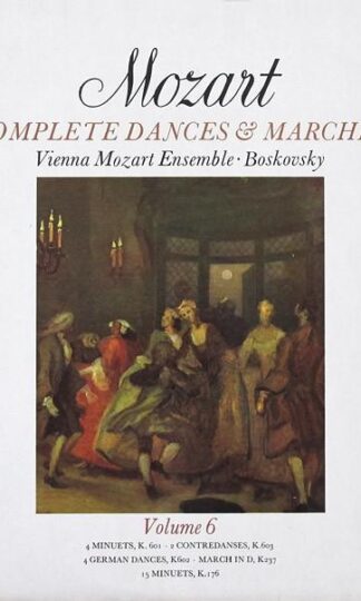 Complete Dances & Marches (Volume 6) LP (UK 1965):Mozart