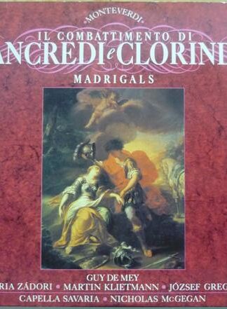 Il Combattimento Di Tancredi E Clorinda LP (HUN 1988):Claudio Monteverdi