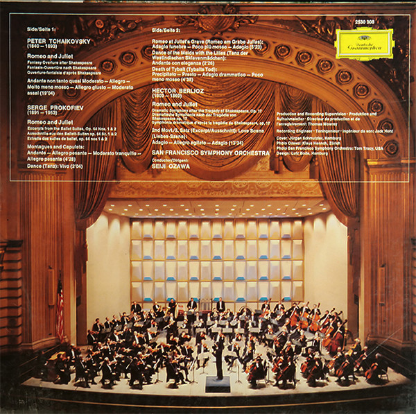 Hector Berlioz • Pyotr Ilyich Tchaikovsky • Sergei Prokofiev - San Francisco Symphony • Seiji Ozawa-1