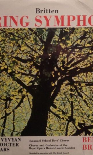 Spring Symphony LP (UK):Benjamin Britten