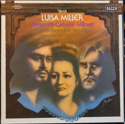 Luisa Miller 3xLP BOX (UK 1976):Giuseppe Verdi