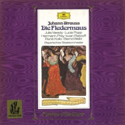 Die Fledermaus 2xLP BOX (GER 1976):Johann Strauss Jr.