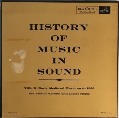 History Of Music In Sound - Volume II 2xLP BOX (US):Various