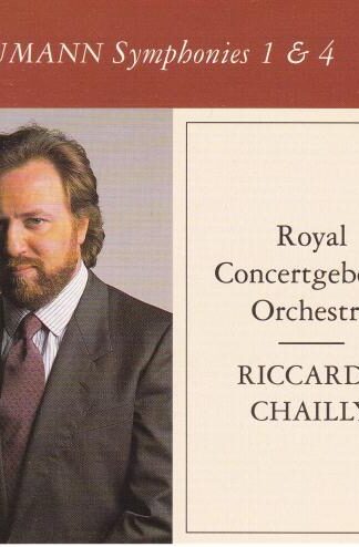 Schuhmann Symphonies 1 & 4 CD:Riccardo Chailly