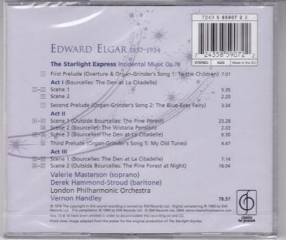 The Starlight Express (Incidental Music, Op. 78) CD:Sir Edward Elgar - Image 2