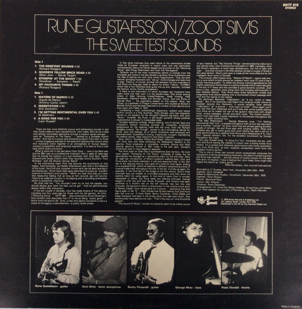 Rune Gustafsson / Zoot Sims-1