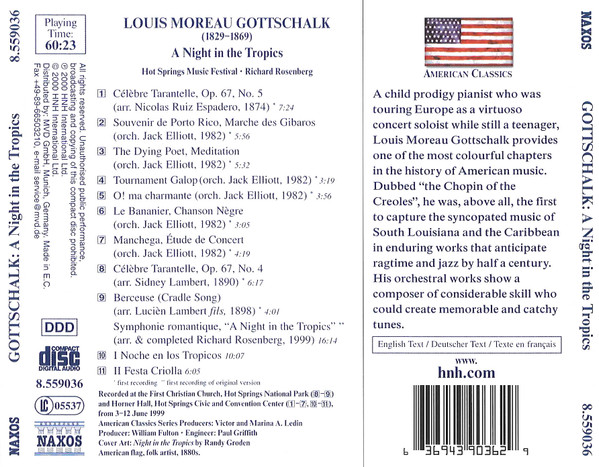 Louis Moreau Gottschalk - Hot Springs Music Festival, Richard Rosenberg (5)-1