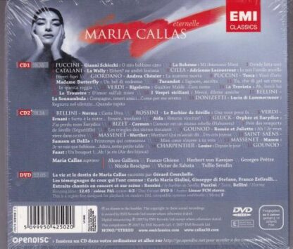 L'Eternelle 2xCD + DVD:Maria Callas - Image 2