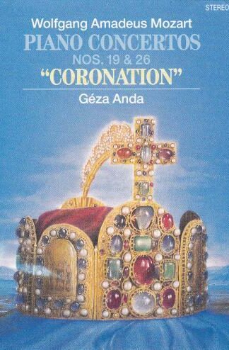 Mozart Piano Concertos Nos. 19 & 26 CD:Géza Anda