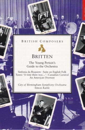 The Young Person's Guide to the Orchestra CD:Benjamin Britten
