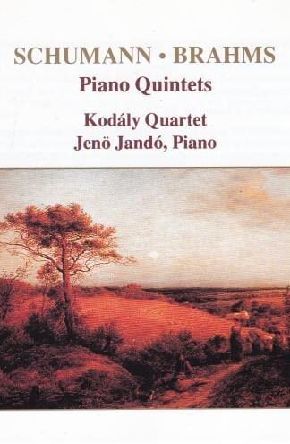 Schumann & Brahms Piano Quintets CD:Jenö Jandó