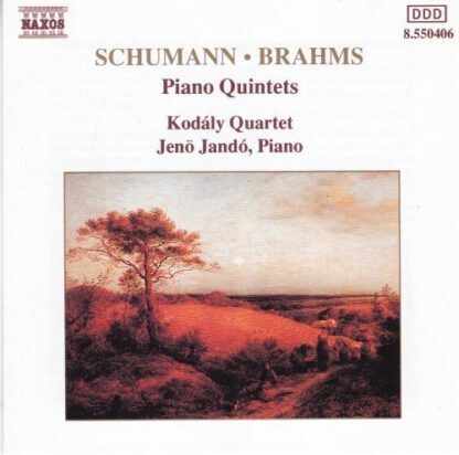 Schumann & Brahms Piano Quintets CD:Jenö Jandó