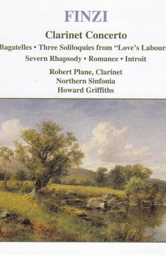 Finzi - Clarinet Concerto CD:Robert Plane