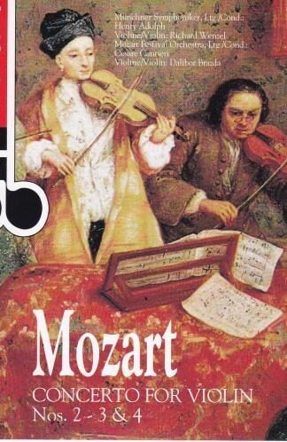 Concerto For Violin Nos. 2, 3 & 4 CD:Mozart