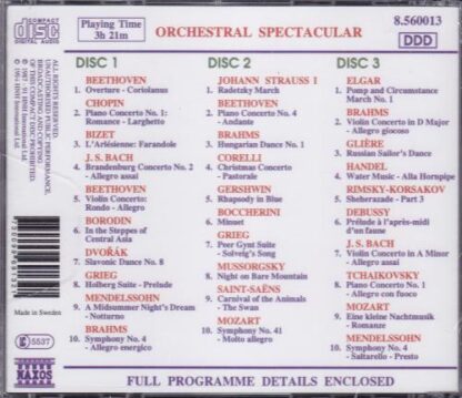 Orchestral Spectacular 3xCD:Various - Image 2
