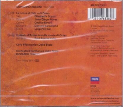 Rossini Cantatas Vol. 2 CD:Gioacchino Rossini - Image 2