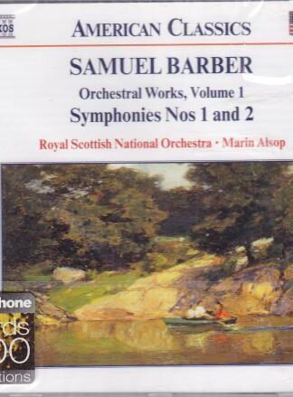 Orchestral Works - Symphonies Nos. 1 and 2 CD:Samuel Barber