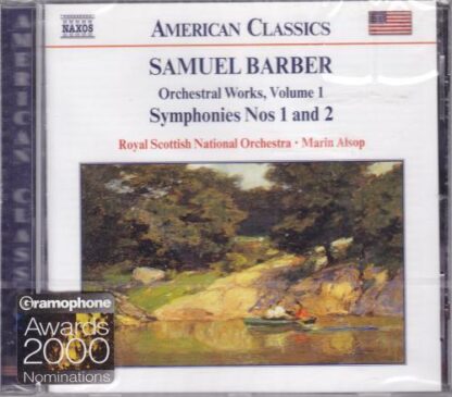 Orchestral Works - Symphonies Nos. 1 and 2 CD:Samuel Barber