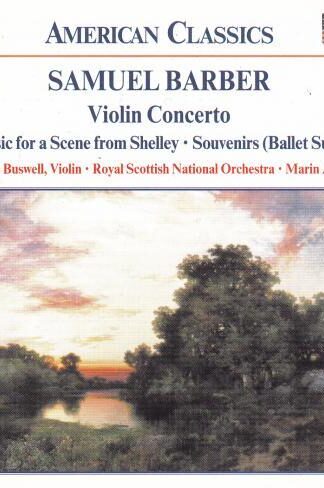 Violin Concerto / Music For A Scene From Shelley and more CD:Samuel Barber