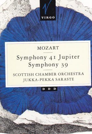 Mozart Symphonies No. 39 & 41 CD:Jukka-Pekka Saraste