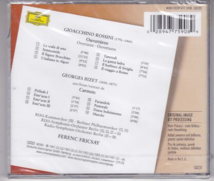 Overtures / Carmen-Suite CD:Rossini; Bizet - Image 2