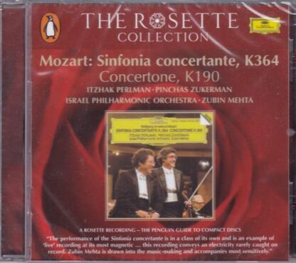 Sinfonia Concertante K.364 / Concertone K.190 CD:Itzhak Perlman