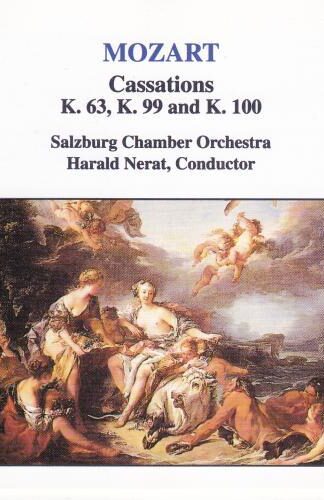 Mozart - Cassations K. 63, K. 99 and K. 100 CD:Harald Nerat