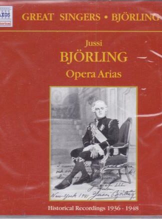 Opera Arias (Historical Recordings 1936-1948) CD:Jussi Björling