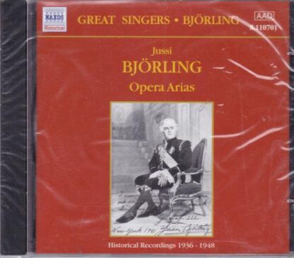Opera Arias (Historical Recordings 1936-1948) CD:Jussi Björling
