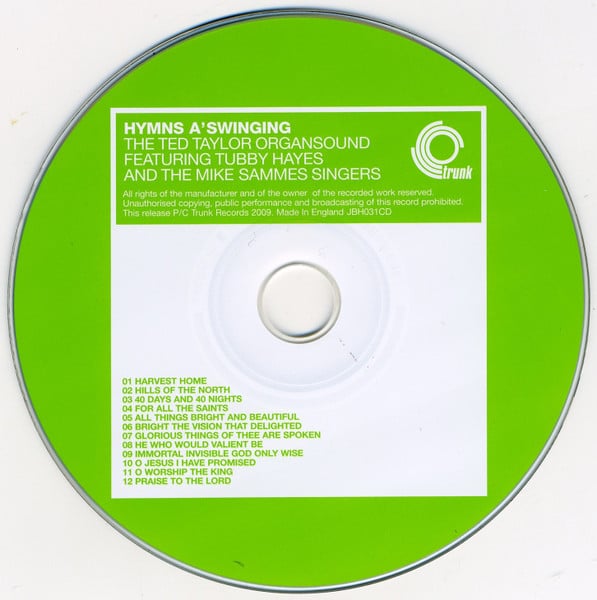 The Ted Taylor Organsound Featuring Tubby Hayes And Mike Sammes Singers-2