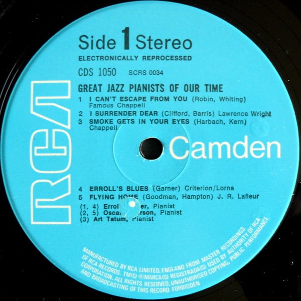 Oscar Peterson / Erroll Garner / Art Tatum-2