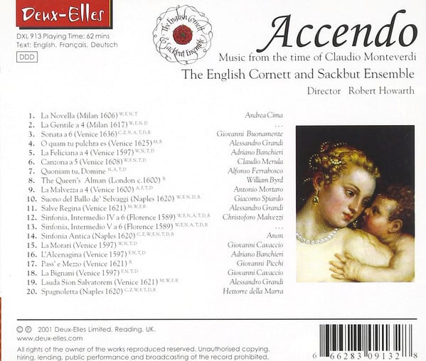 The English Cornett And Sackbut Ensemble-1
