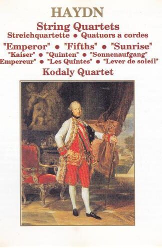 String Quartets ('Emperor' / 'Fifths' / 'Sunrise') CD:Joseph Haydn