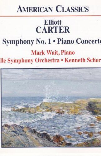 Symphony No. 1; Piano Concerto CD:Elliott Carter