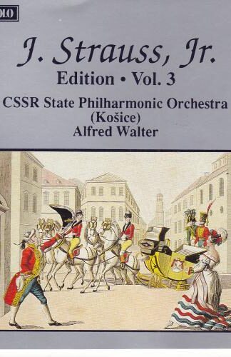 J Strauss Edition, Vol.3 CD:Johann Strauss Jr.