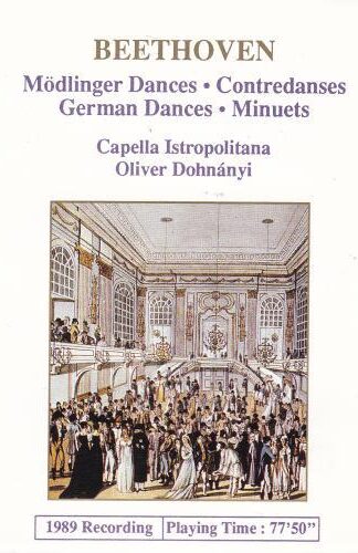 Mödlinger Dances / Contredanses / German Dances / Minuets CD:Beethoven