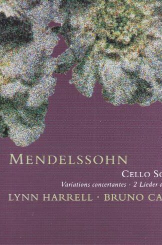 Cello Sonatas CD:Felix Mendelssohn-Bartholdy